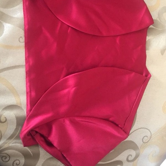 Hand Beaded Strapless Ball Gown - Picture 7 of 7